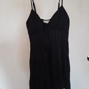 Black Spaghetti Strap Dress